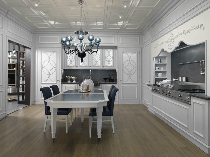 L'Ottocento Кухня, оборудованная на заказ Floral sun-id-1511921 - Вид №6