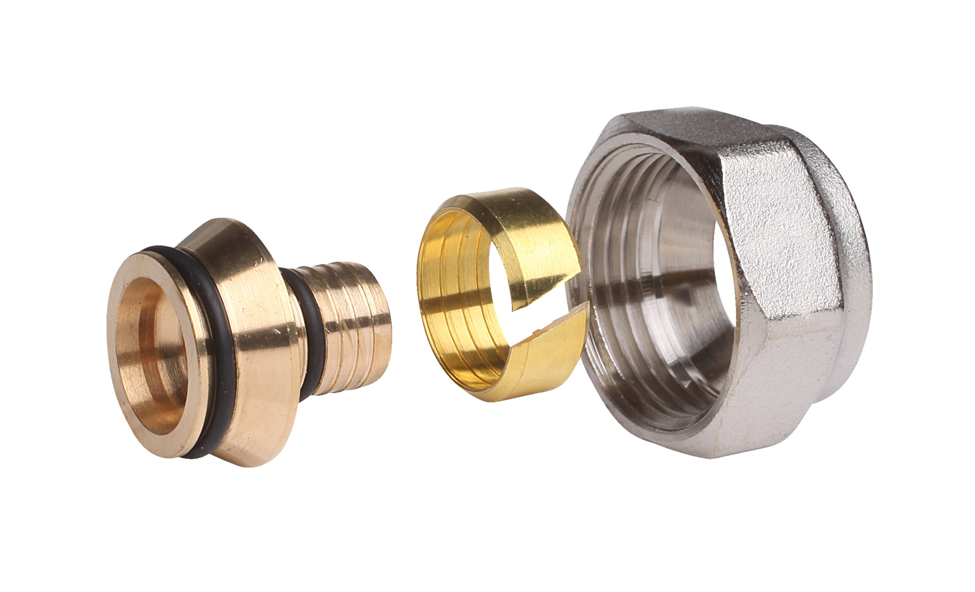 Danfoss Фитинги для металлопластиковых труб (Alupex) Уплотнительные фитинги 16x2 G3/4'' вн 013G4186  - Вид №6