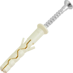 Дюбель-гвоздь SORMAT 6×40 мм с цилиндрической манжетой - 10 шт 84257512