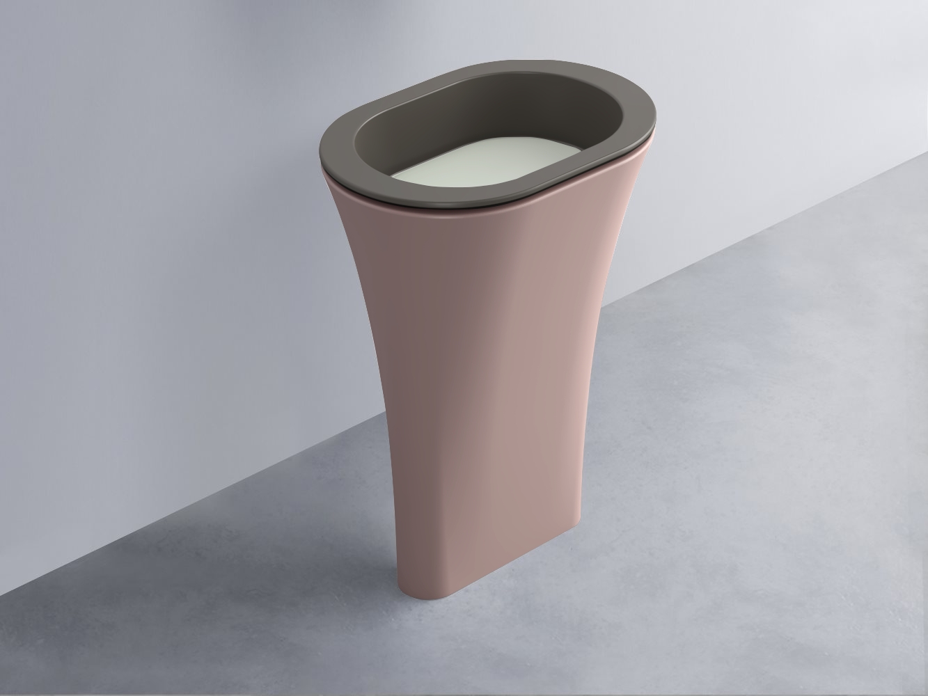 AMLA65-FN+AMPILO-PM+AMCOLO-CP Раковина Amedeo Ovale отдельностоящая cielo Enjoy + Amedeo Ceramica Cielo