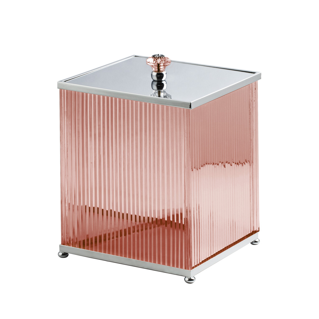 FS10P-670 FS10P-670 Контейнер квадратный с крышкой БИН Cristal & Bronze BINS  - Вид №1