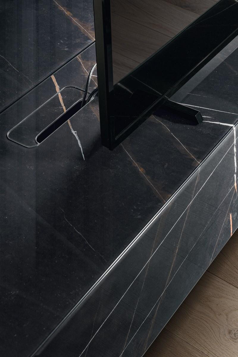 Lago Стеклянная тумба под телевизор Materia sun-id-1364343 - Вид №1