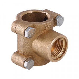 VTr.755.G.0404 Ремонтная обойма-тройник Valtec 1/2" х 1/2" х 1/2"