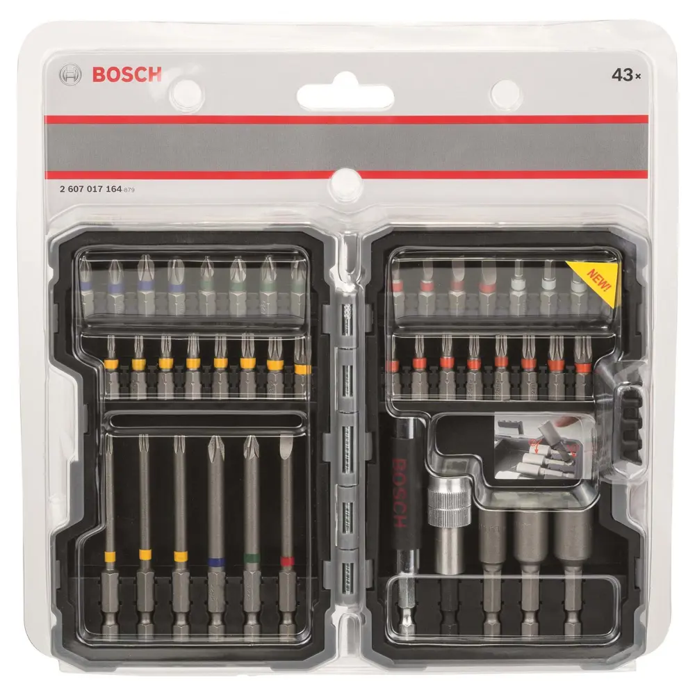 Набор бит и головок Bosch 2607017164, 43 шт. 19501741 STLM-2056650 BOSCH PROFESSIONAL  - Вид №5