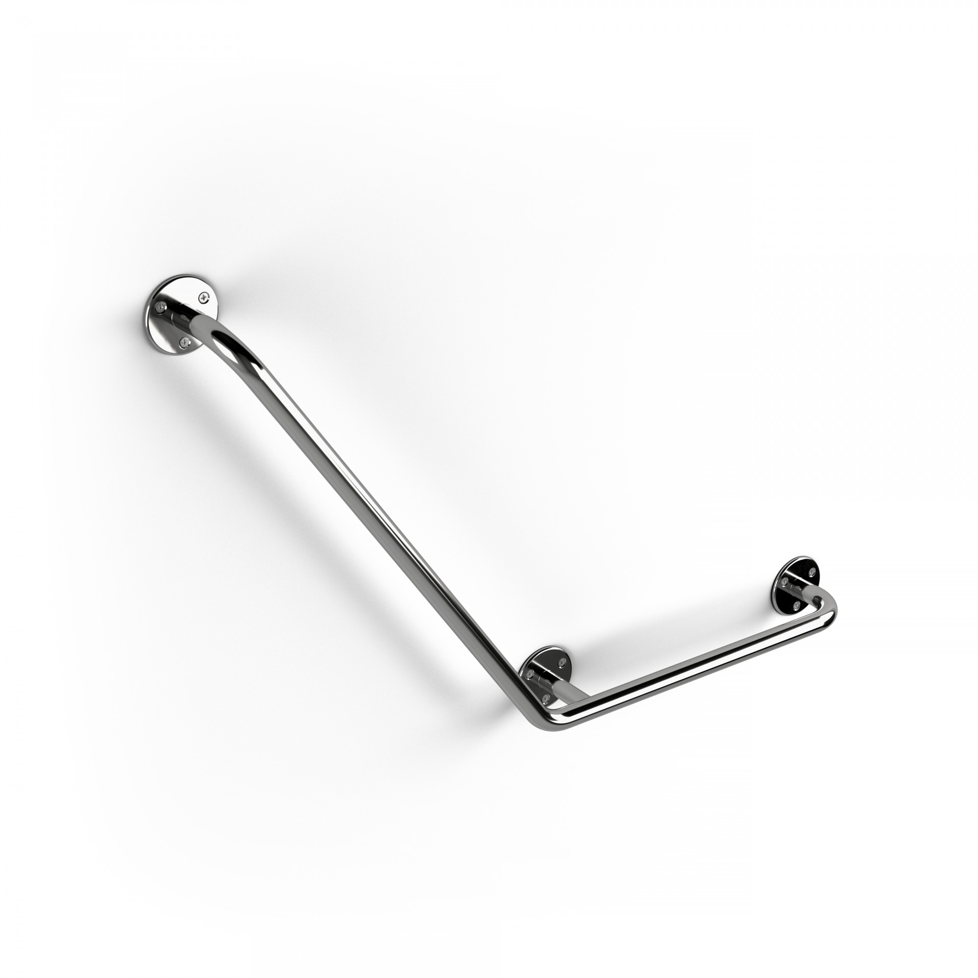 Сантехнические аксессуары WBPSP002 Горизонтальный поручень 125° Terma 38x20  - Вид №6