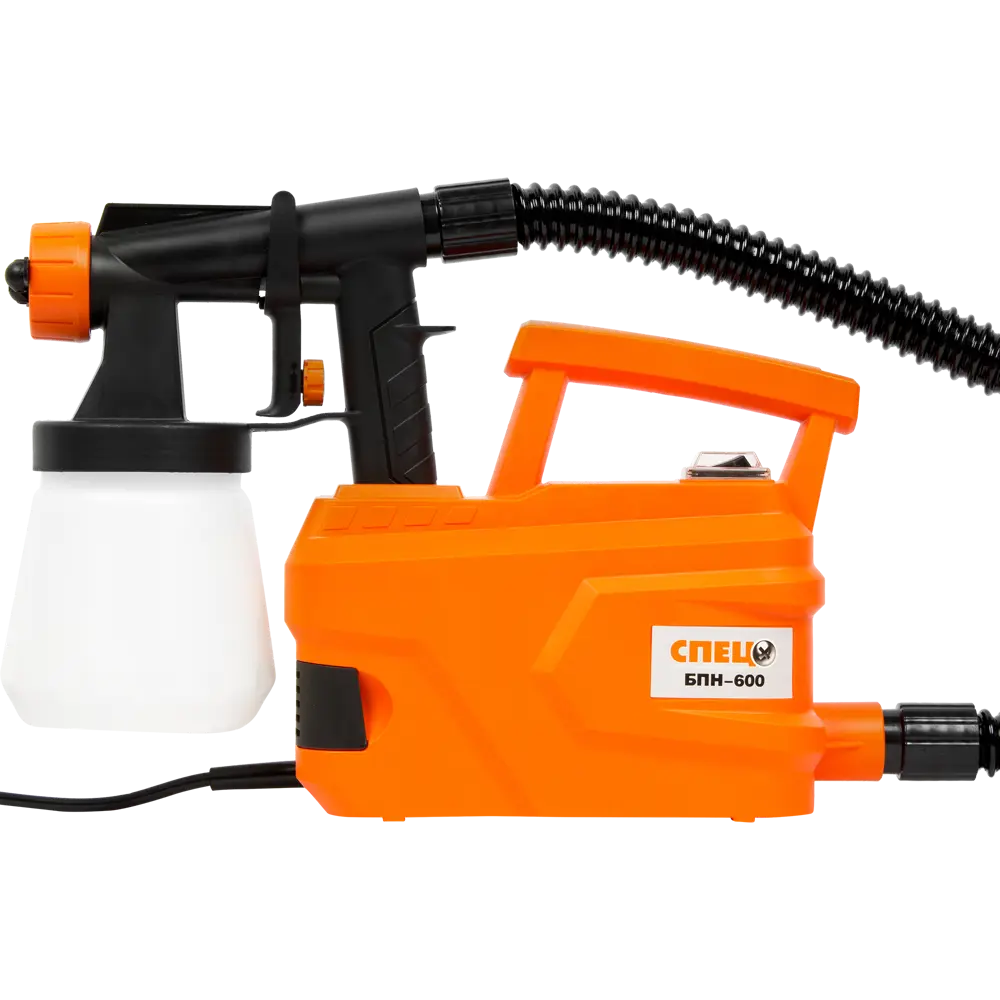 Краскопульт электрический СПЕЦ БПН-600 с технологией HVLP для профессиональной покраски 82245581 STLM-0022957 - Вид №1
