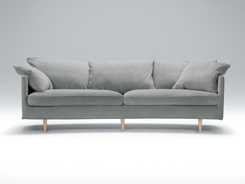 Sits Мягкий 3-х местный диван из ткани Julia sun-id-1439550 - Вид №2