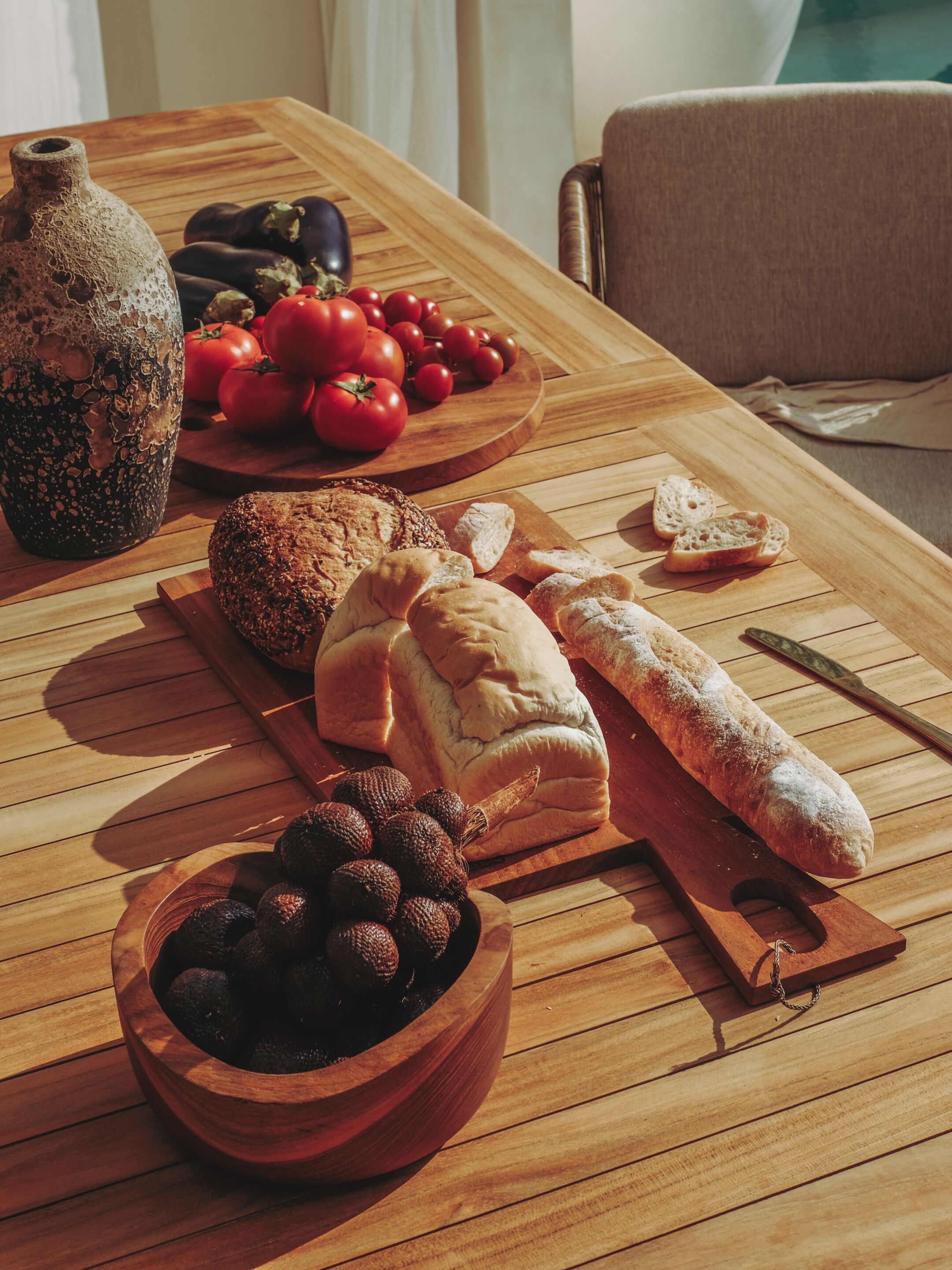 Прямоугольный садовый стол из тикового дерева cbdesign Continuum ARCH-00146578 - Вид №8