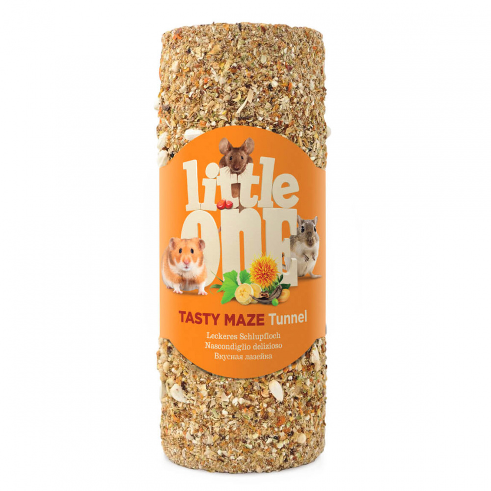ПР0015857 Лакомство-игрушка для грызунов Туннель малый для мышей, хомячков и др. 120г Little one 