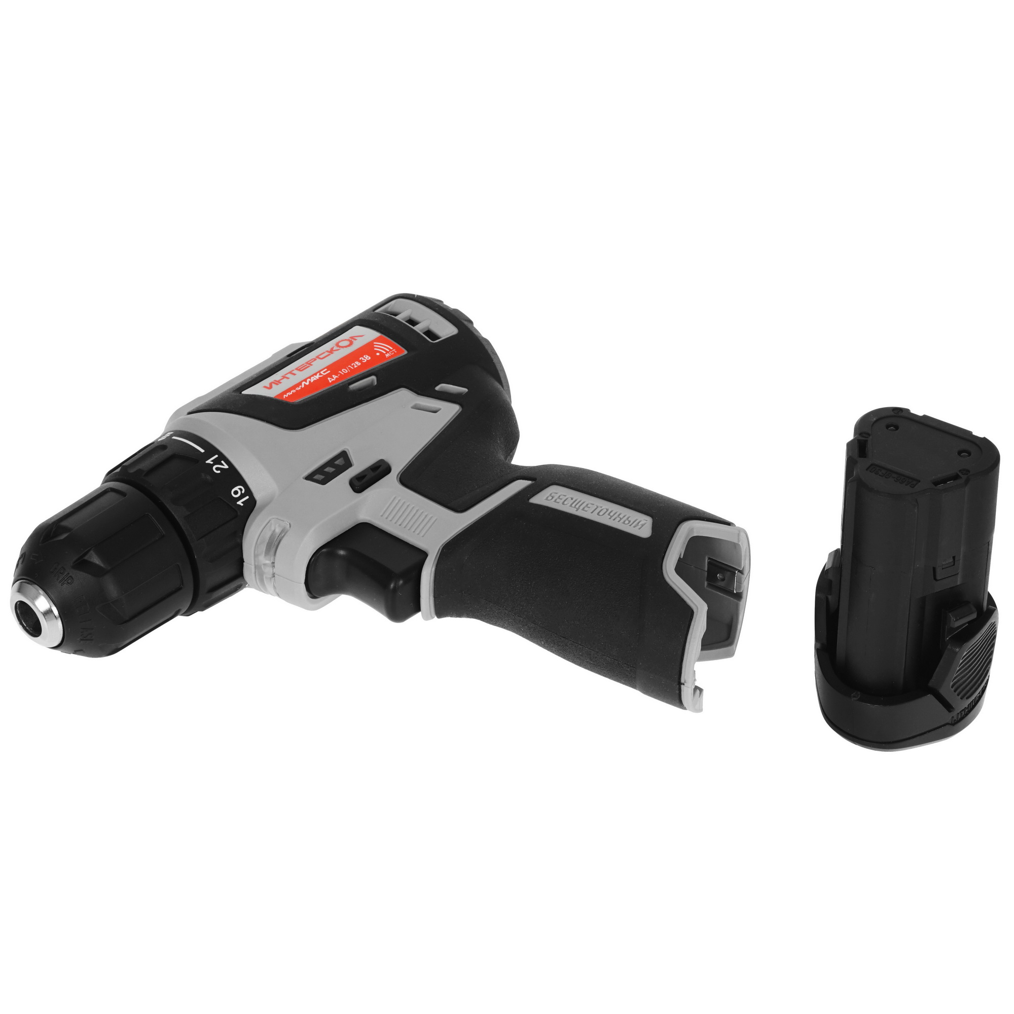 Дрель-шуруповерт Интерскол ДА-10/12ВК МиниМАКС АПИ-Т 12V 9029461 STDN-0054501 - Вид №6