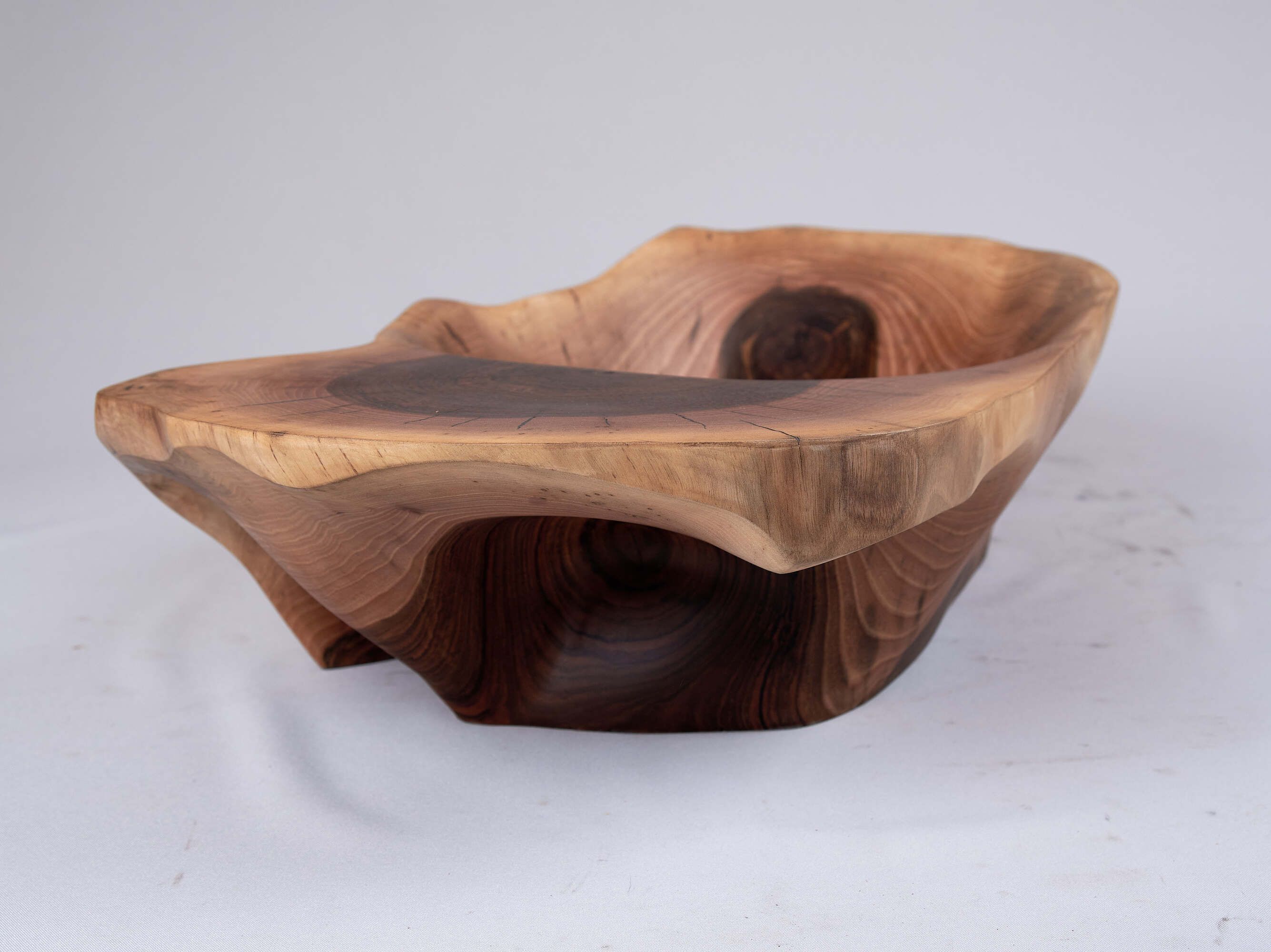 Твердая деревянная раковина / умывальник Logniture Banik ARCH-00025167 - Вид №2