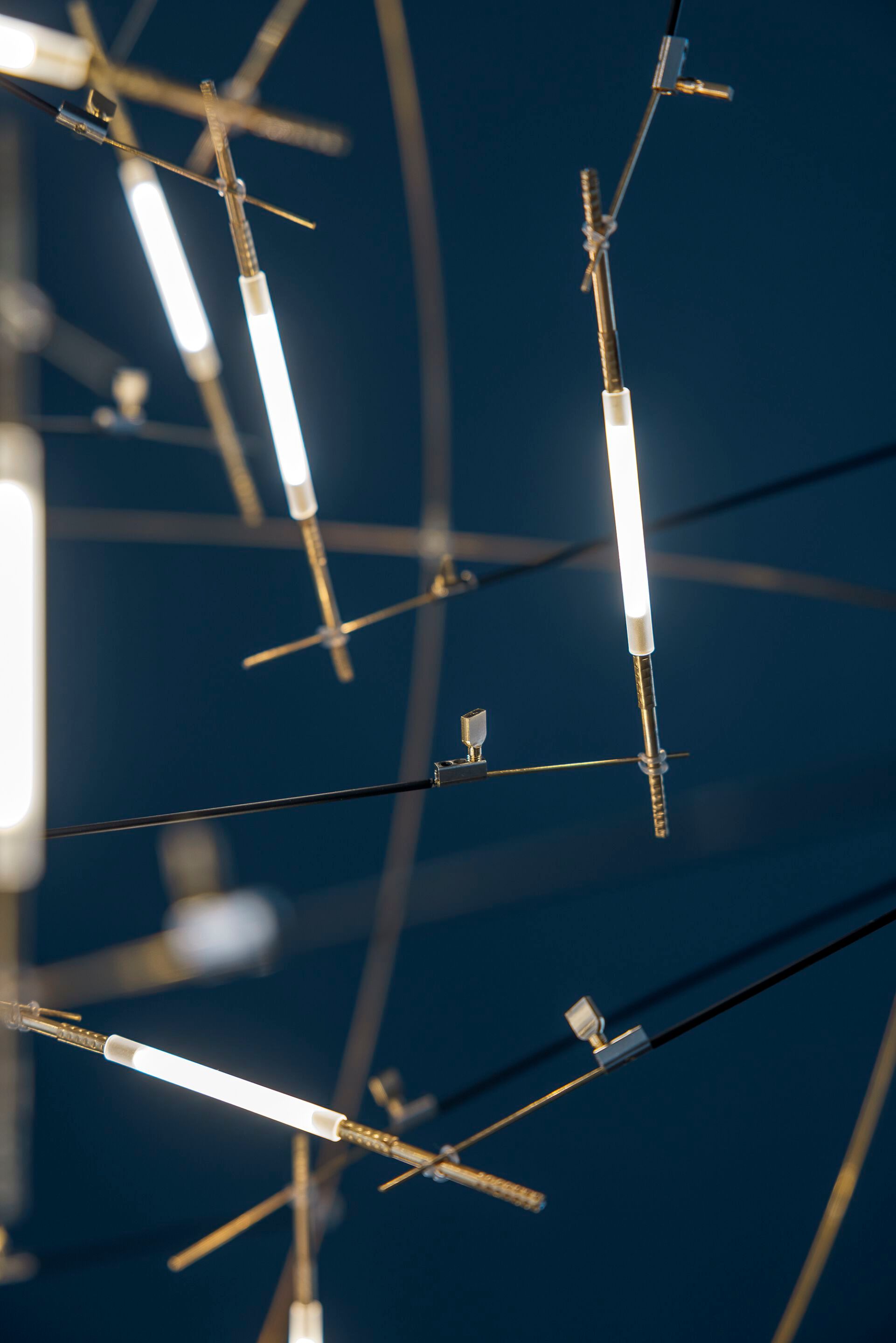 Латунный светодиодный подвесной светильник Catellani & Smith Pòta! ARCH-00138783 - Вид №5