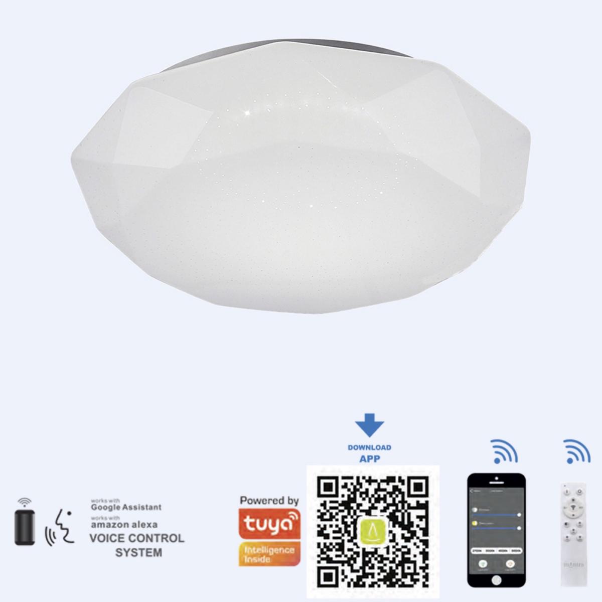 096663 Потолочный светильник MANTRA DIAMANTE SMART 5973 Mantra Diamante smart  - Вид №1