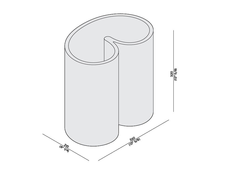 Мраморная ВАЗа LUCE DI CARRARA MUZE ARCH-00071439 - Вид №3