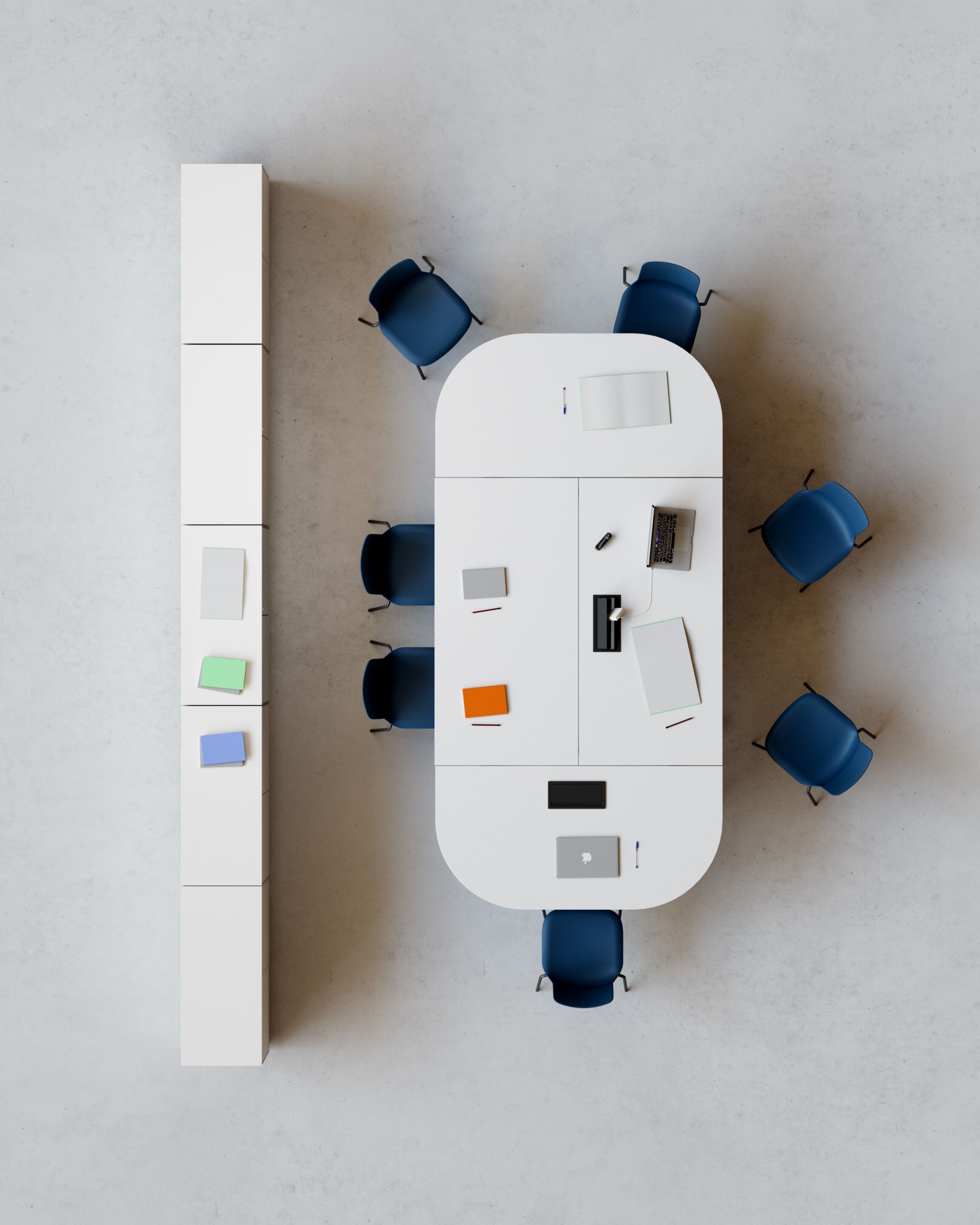 Стол для совещаний на колесиках с откидным верхом IBEBI Архимед ARCH-00128957 - Вид №1