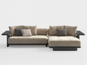 Тканевый модульный садовый диван