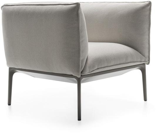 MDF Italia Кресло из ткани с подлокотниками Yale sun-id-1516412 - Вид №1