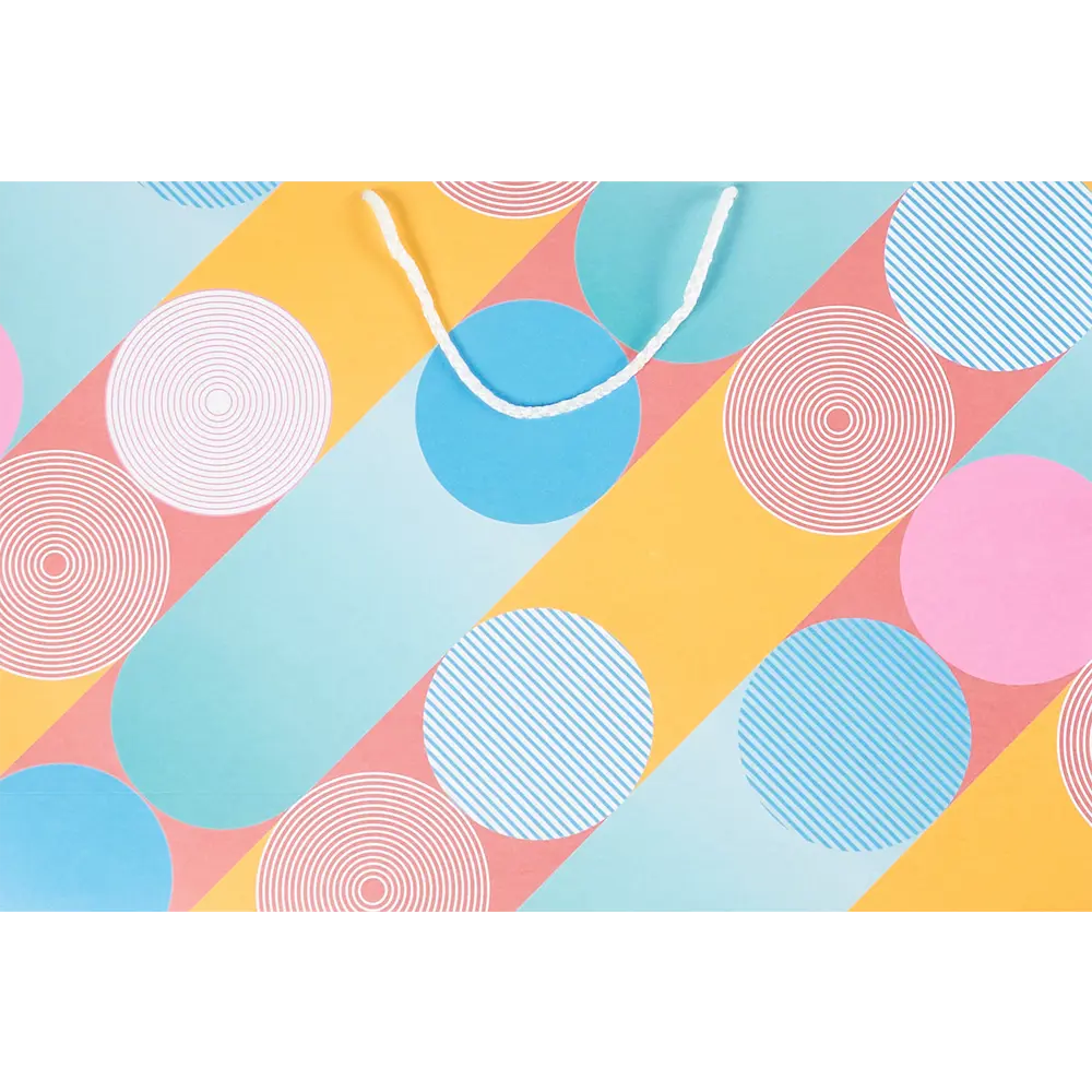 87493240 Пакет подарочный Эмоции 55x37 см цвет кремовый STLM-0832256 Симфония  - Вид №1