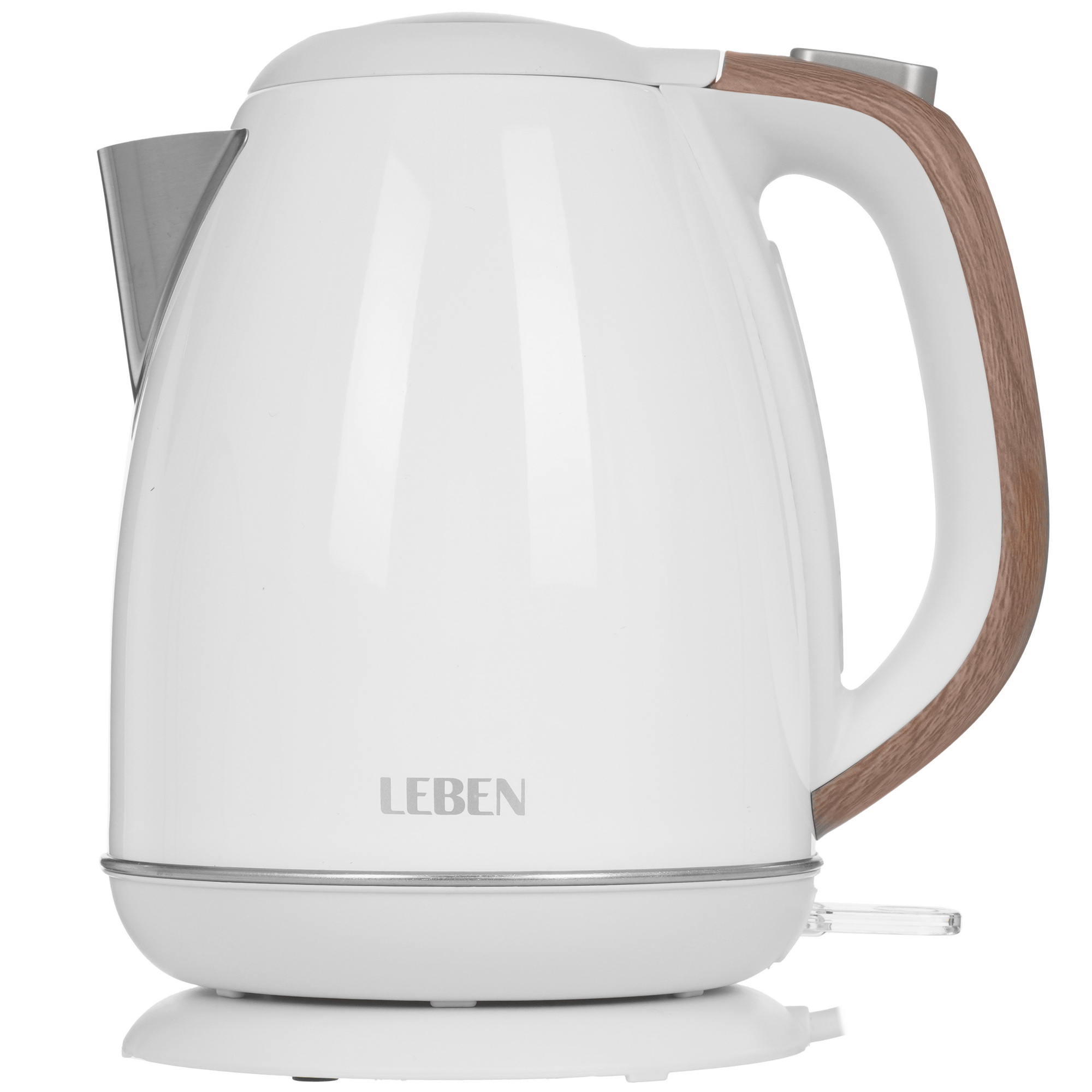 9237182 Электрочайник LEBEN 291-096 белый STDN-0034743