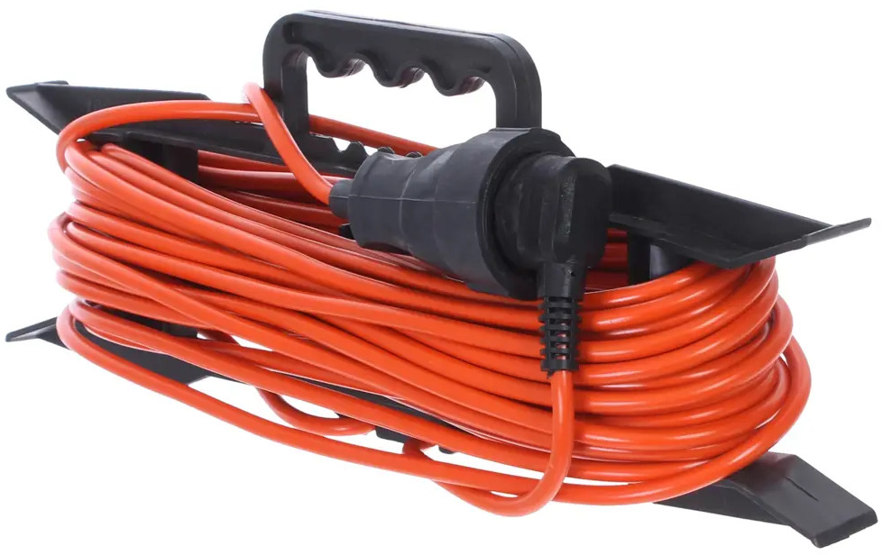 SKYBEAM Удлинитель на рамке с катушкой 20 метров для сада и ремонта 81944522