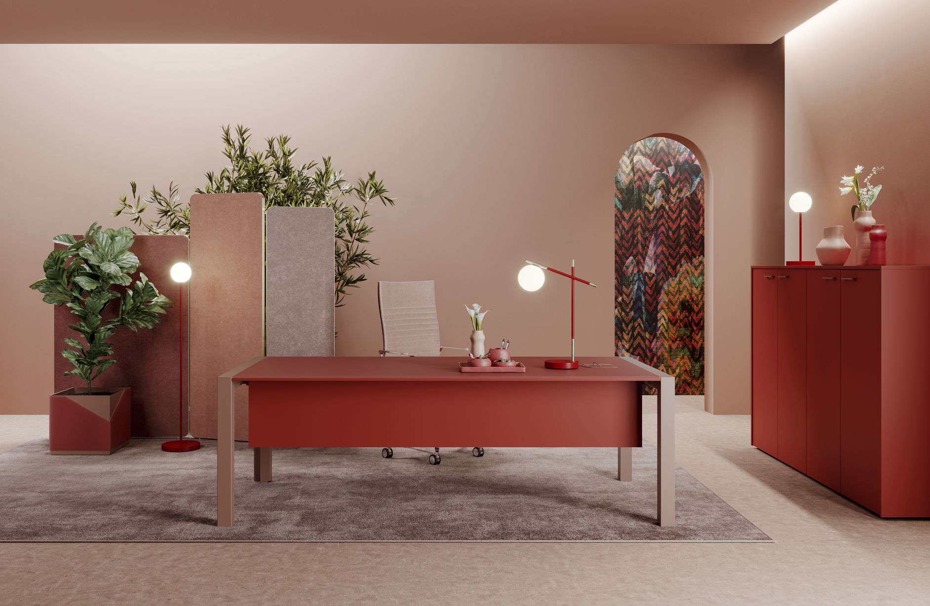 Прямоугольный рабочий стол PROF Extralight ARCH-00047652 - Вид №4