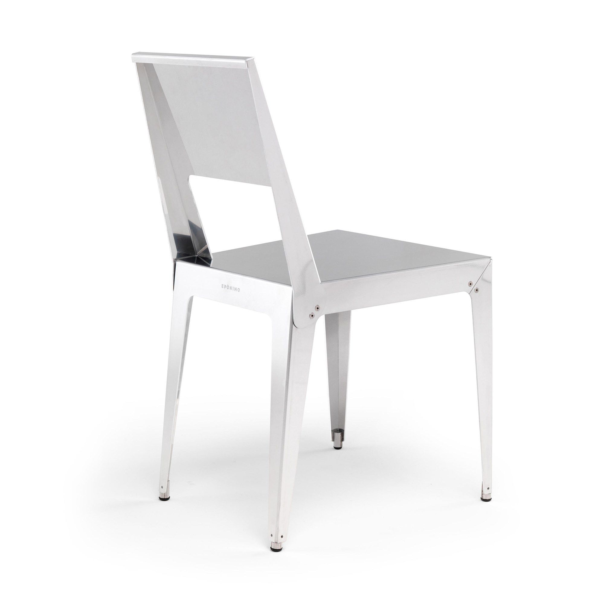 Зеркальный стул из алюминиевого листа EPÒNIMO Alu ARCH-00106561 - Вид №1