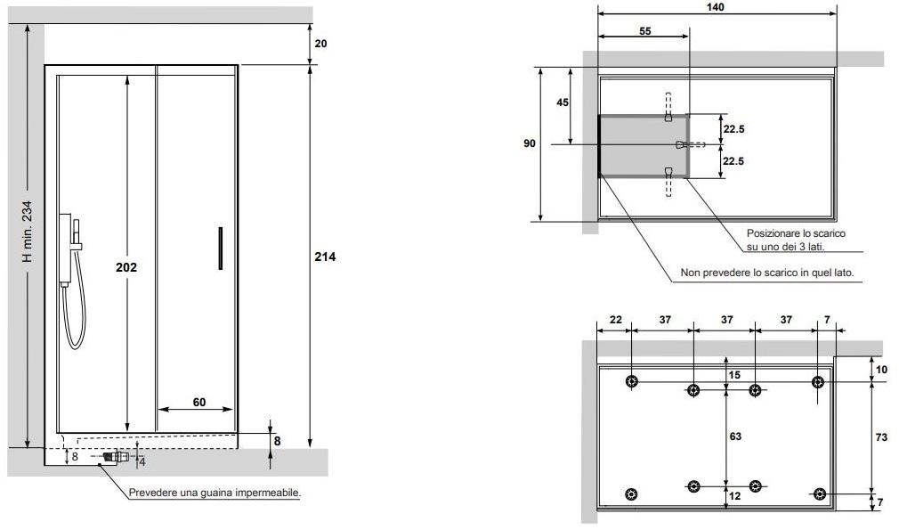 Gruppo Geromin Многофункциональная душевая кабина из хрусталя с турецкой баней Soul sun-id-1501817 - Вид №16