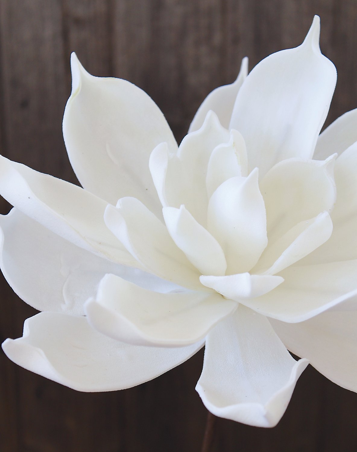 Искусственный мягкий цветок магнолии, 28 см, чистый белый Santreyd 7990 700 a3