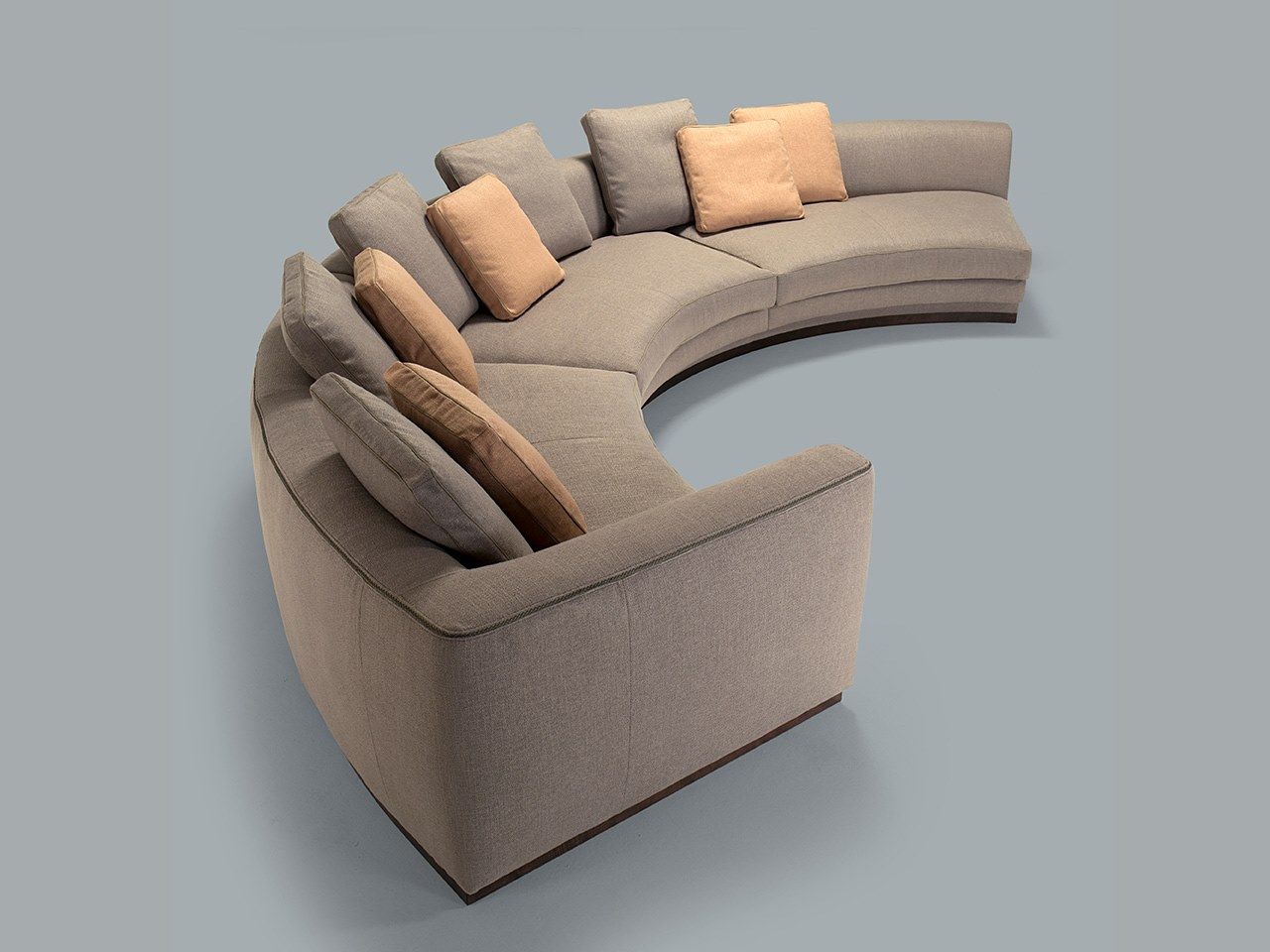 Изогнутый диван из ткани Borzalino Franklin ARCH-00033176 - Вид №2