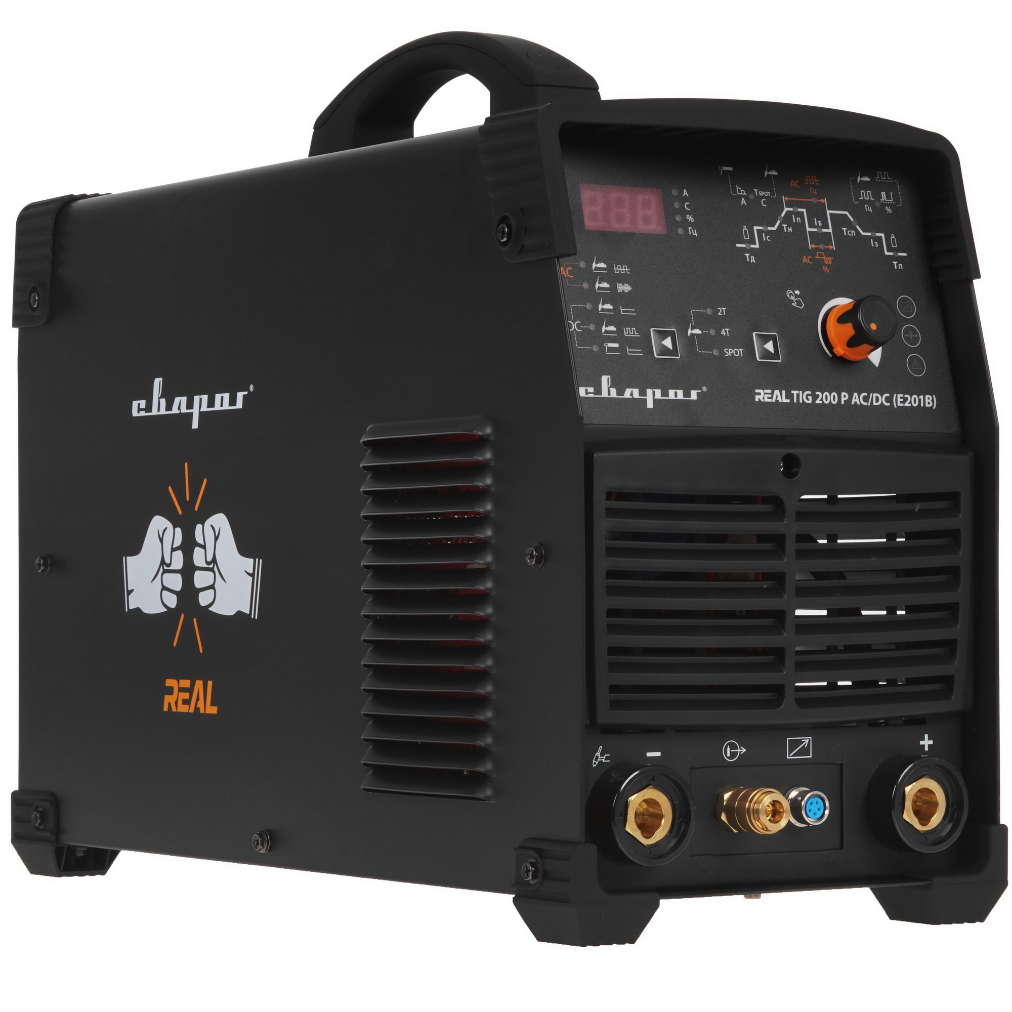 Сварочный аппарат Сварог REAL TIG 200 P AC/DC BLACK (E201B) 9938010 STDN-0137395