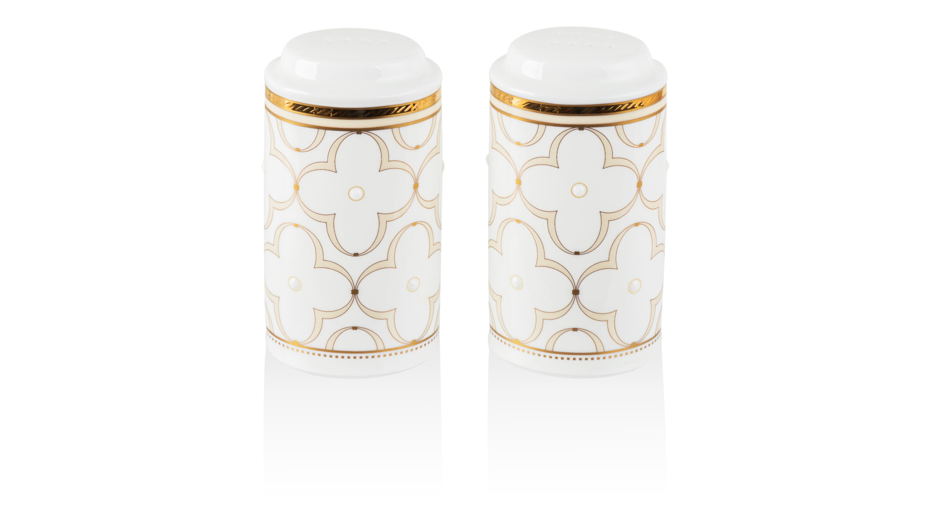 10668450 Noritake Сервиз столовый Noritake "Трефолио,золотой кант" на 6 персон 23 предмета Фарфор костяной  - Вид №1