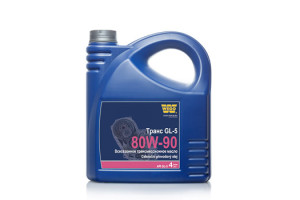 17941309 Трансмиссионное масло Trans GL-5, 80W-90, 4 л 4627089062734 WEGO