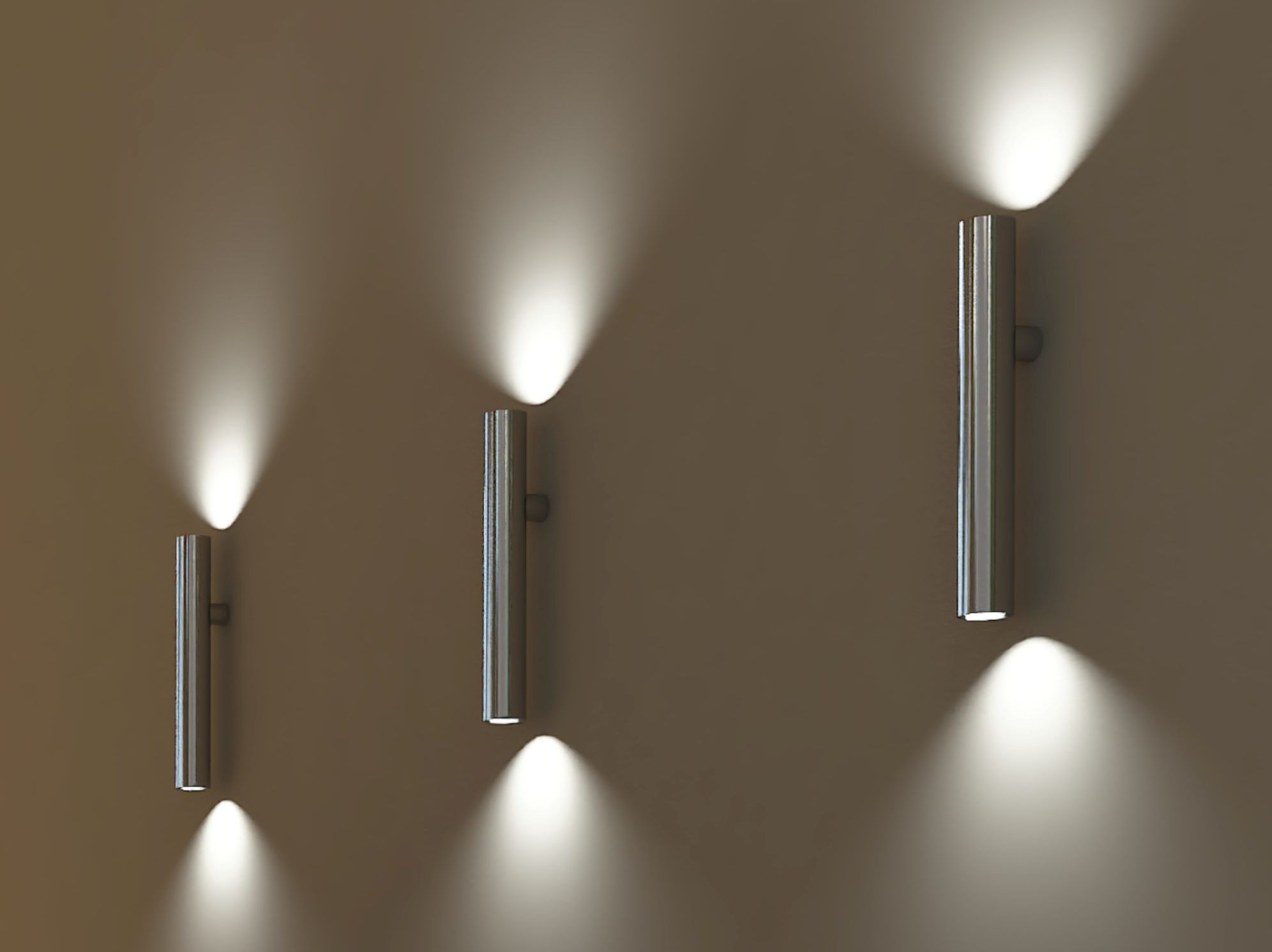 Алюминиевый светодиодный настенный светильник Martinelli Luce Koko Uno ARCH-00148189