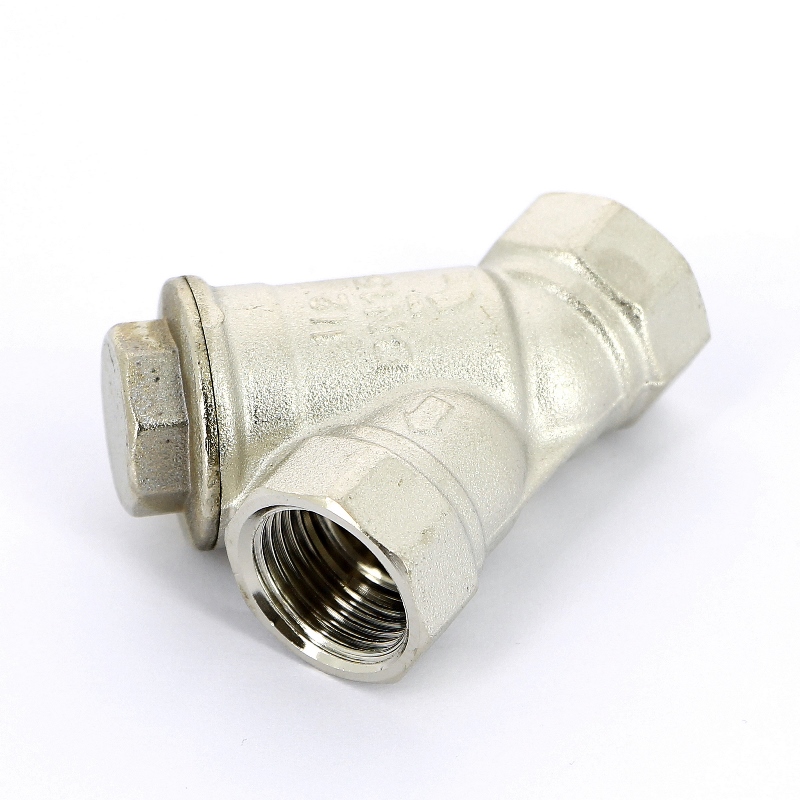 Фильтр косой никелированный ITAP 1/2" 300mic 19312G - Вид №1