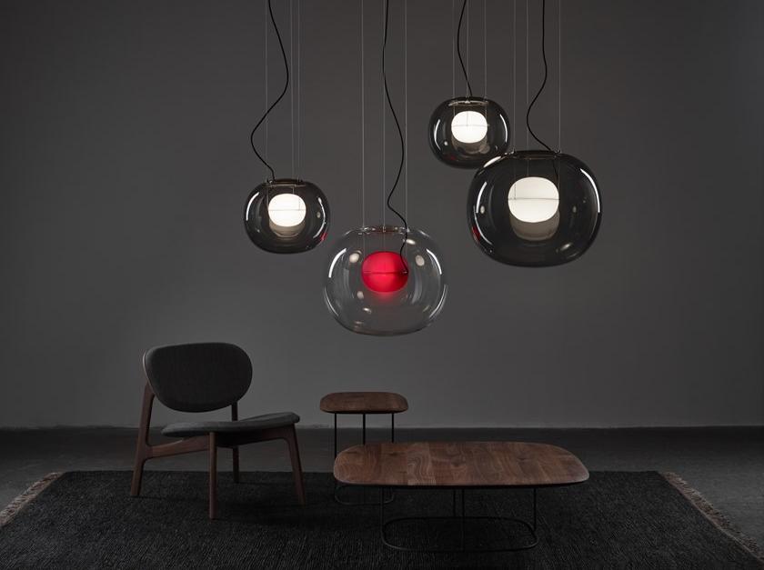 BROKIS Подвесной светильник из дутого стекла Big one Pc1044-43 - Вид №3