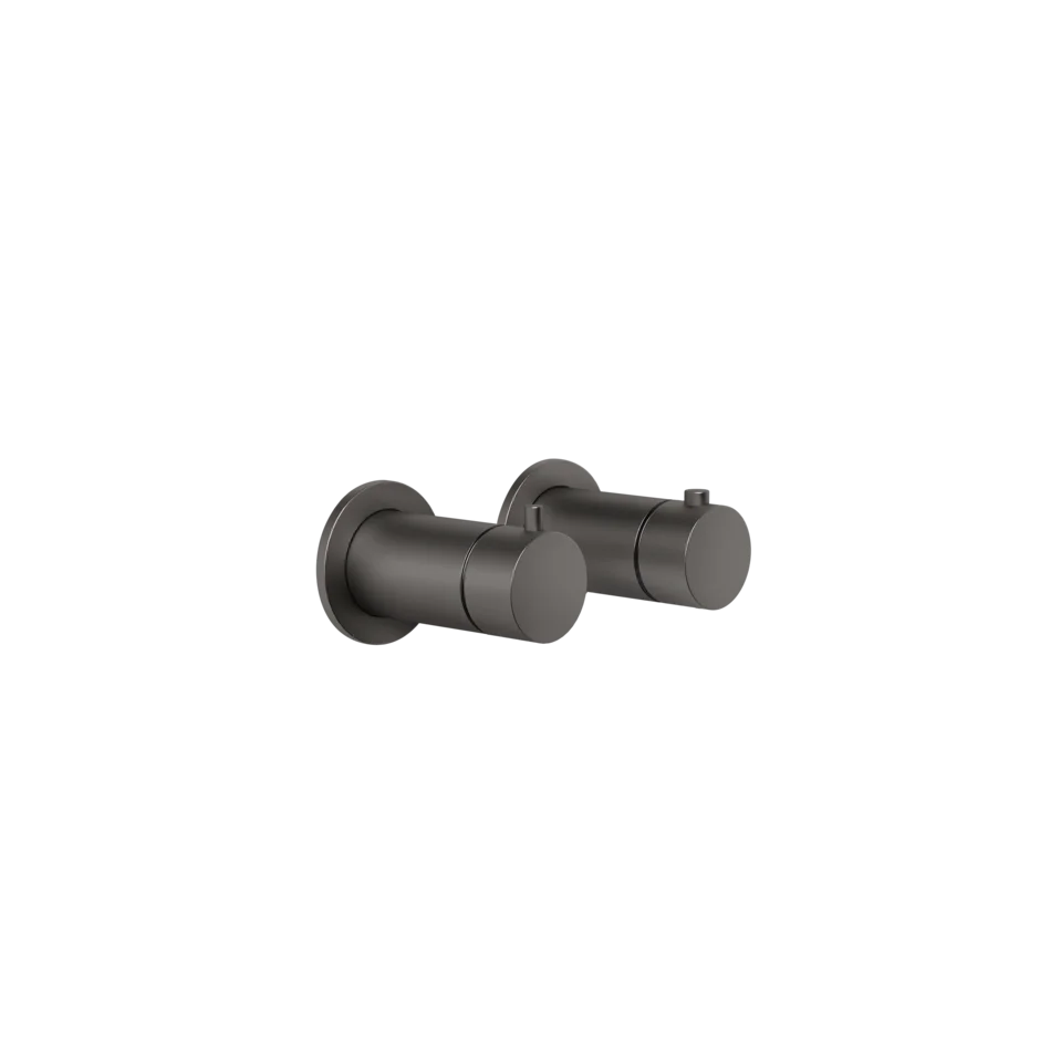 Смеситель для душа 63335 707 Gessi Ventaglio ЧЕРНЫЙ МЕТАЛЛ BR. PVD 63335707