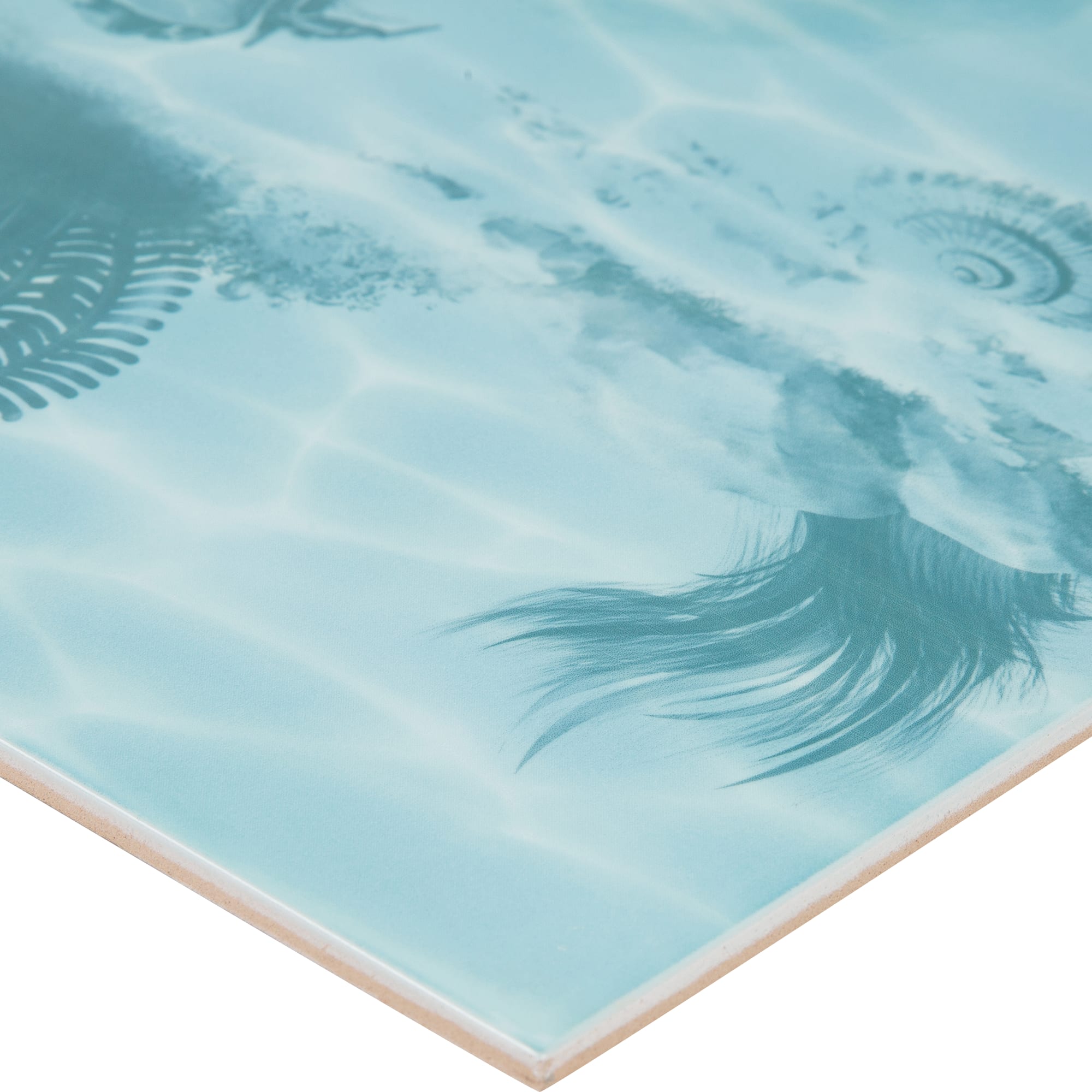 13335141 Декор « Краб» 24.9х36.4 см цвет голубой Лагуна Santreyd - Вид №1