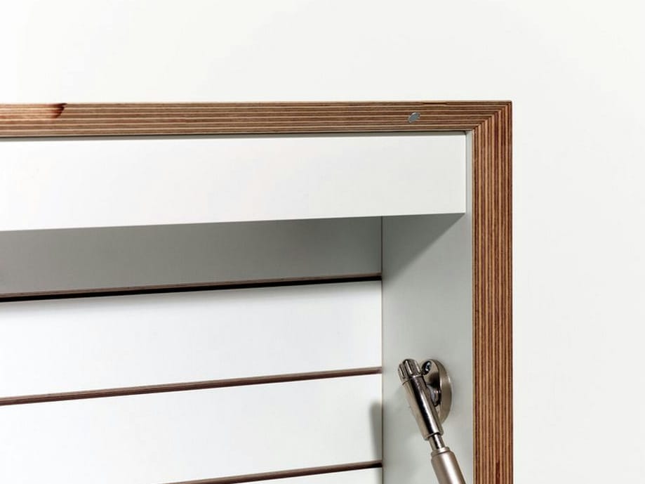 Деревянный письменный стол для ПК с откидными дверцами Müller Small Living FLATBOX ARCH-00015409 - Вид №9