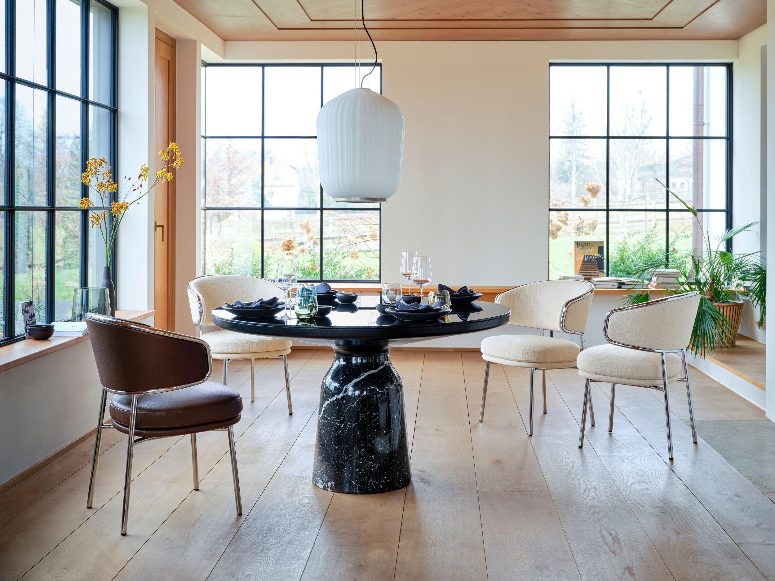 Кожаный стул с подлокотниками Classicon ARISTO ARCH-00138218 - Вид №3