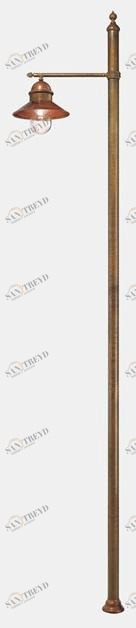 Il Fanale Садовый фонарь из металла Borgo 304.h3.ort