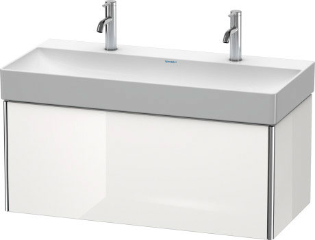 XS406303838 XSquare Тумбочка подвесная Доломитово-серый глянцевый лак Duravit - Вид №2