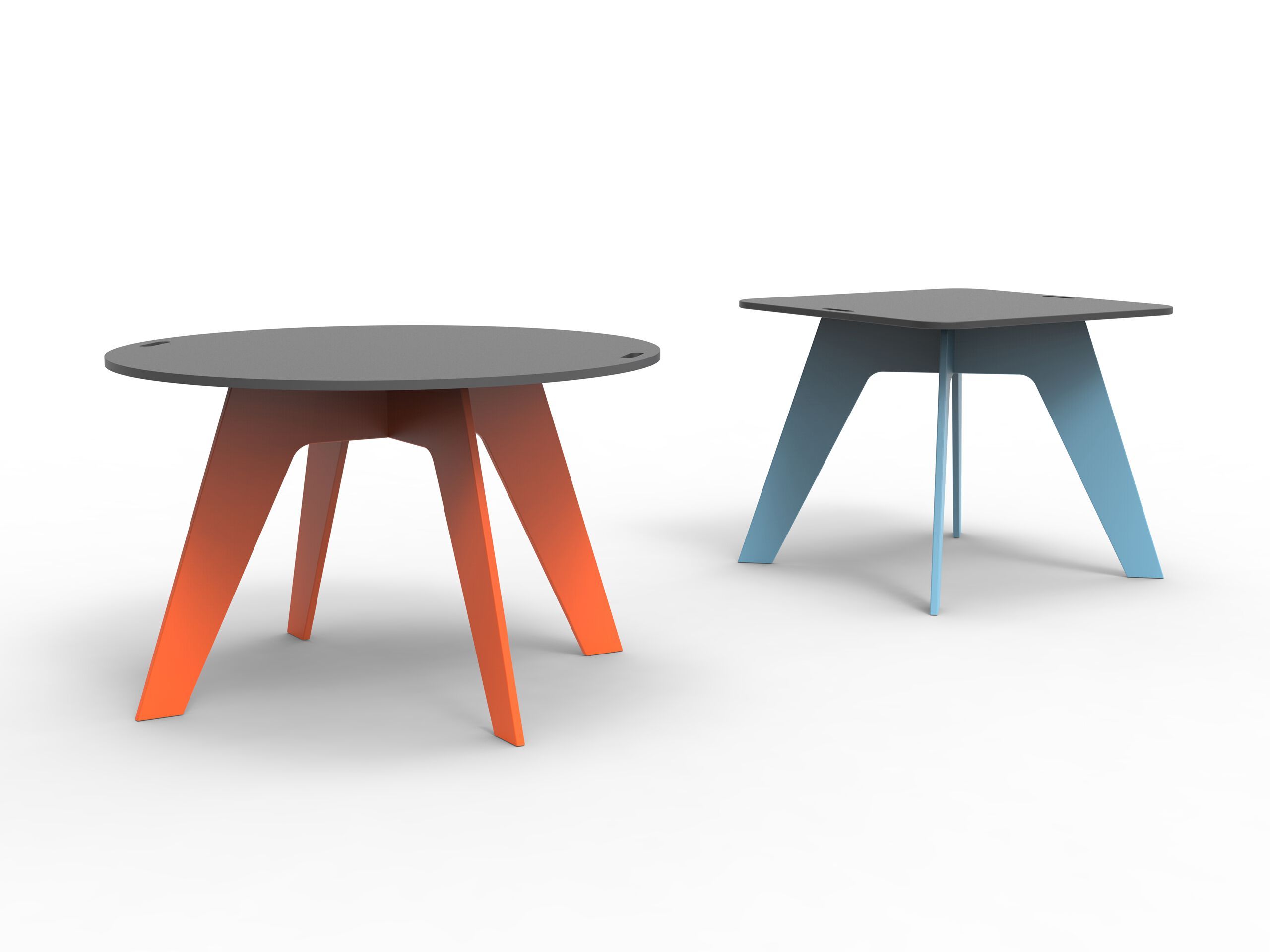 Круглый стол для общественных мест из полиэтилена Donye Beat ARCH-00095601 - Вид №6