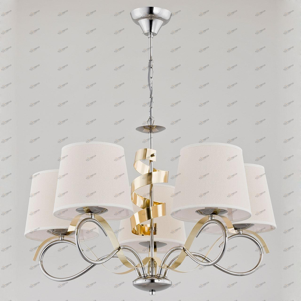 Подвесная люстра Alfa Sandra 22045 ALFA ДИЗАЙНЕРСКИЕ, SANDRA 186328 Бежевый 