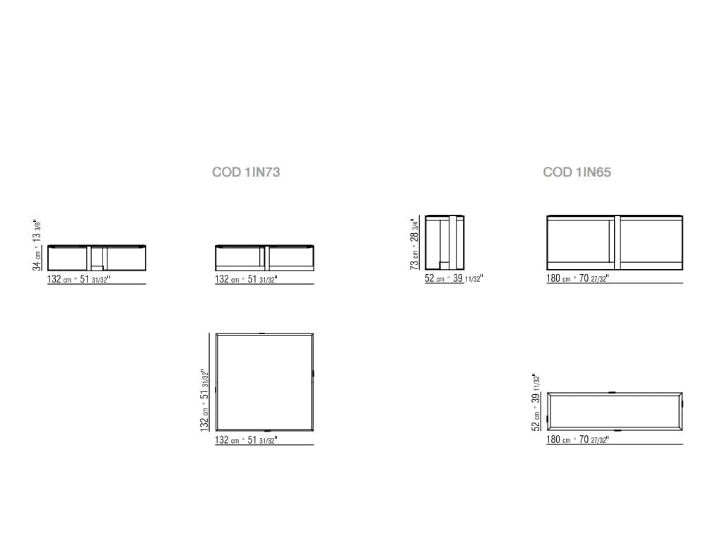 Мраморный журнальный столик Flexform ARCH-00091156 - Вид №2