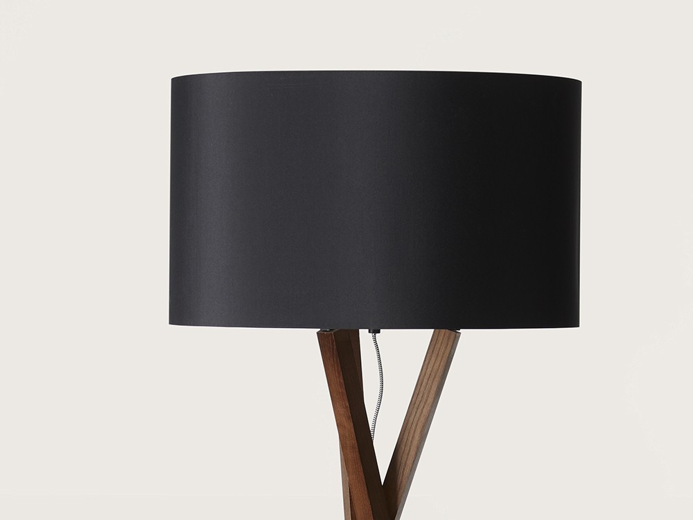 067062 Торшер черный абажур Aromas del Campo Cot  - Вид №2