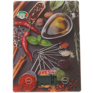 8146603 Кухонные весы ARESA AR-4307 разноцветный