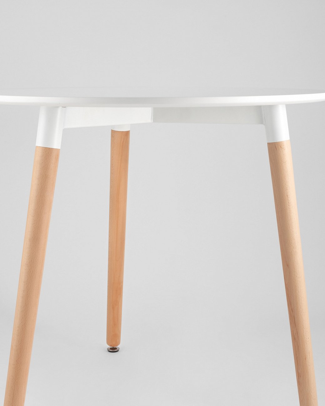 Стол обеденный круглый белый DST EAMES  00-3958822 Белый  - Вид №5