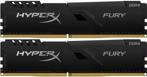 HX436C17FB3K2/16 16gb 3600mhz ddr4 cl17 dimm (kit of 2) 1rx8 hyperx fury black Kingston