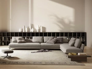 JESSE Модульный угловой диван из ткани Ives