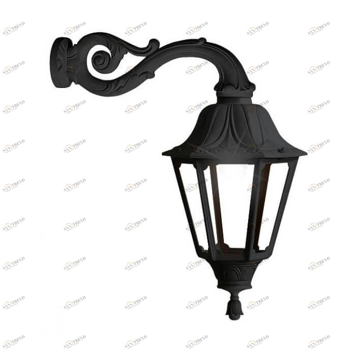 Уличный настенный светильник Fumagalli Adam/Noemi E35.171.000.AXE27 FUMAGALLI ПОД СТАРИНУ, ФОНАРЬ 271782 Черный 